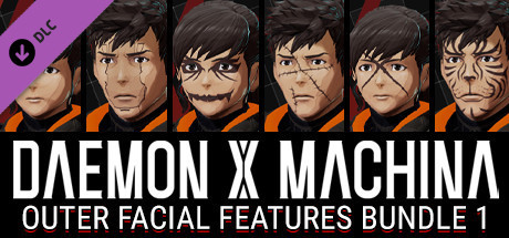 Игра DAEMON X MACHINA - Outer Facial Features Bundle 1