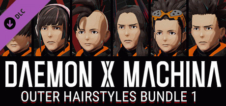 Игра DAEMON X MACHINA - Outer Hairstyles Bundle 1