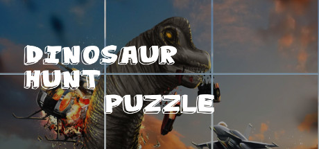 Игра Dinosaur Hunt Puzzle