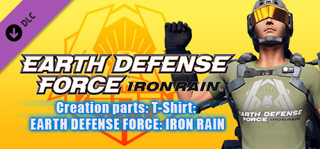 Игра EARTH DEFENSE FORCE: IRON RAIN - Creation parts: T-Shirt: EARTH DEFENSE FORCE: IRON RAIN