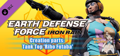 Игра EARTH DEFENSE FORCE: IRON RAIN - Creation parts: Tank Top 'Riho Futaba'