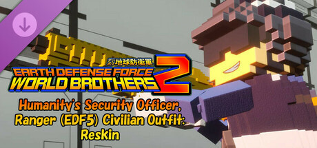 Игра EARTH DEFENSE FORCE: WORLD BROTHERS 2 - Humanity's Security Officer, Ranger (EDF5) Civilian Outfit: Reskin