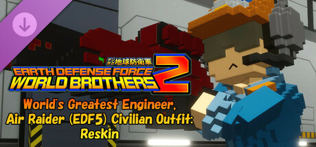 Купить игру EARTH DEFENSE FORCE: WORLD BROTHERS 2 - World's Greatest Engineer, Air Raider (EDF5) Civilian Outfit: Reskin
