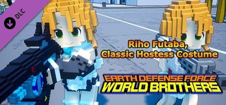 Игра EARTH DEFENSE FORCE: WORLD BROTHERS - Additional Character: Riho Futaba, Classic Hostess Costume