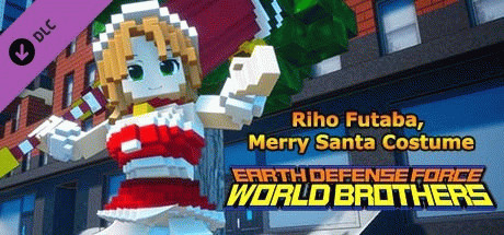 Игра EARTH DEFENSE FORCE: WORLD BROTHERS - Additional Character: Riho Futaba, Merry Santa Costume