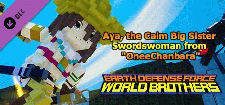 Игра EARTH DEFENSE FORCE: WORLD BROTHERS - Aya, the Calm Big Sister Swordswoman from "OneeChanbara"