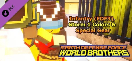 Игра EARTH DEFENSE FORCE: WORLD BROTHERS - Infantry (EDF3), Storm 1 Colors & Special Gear