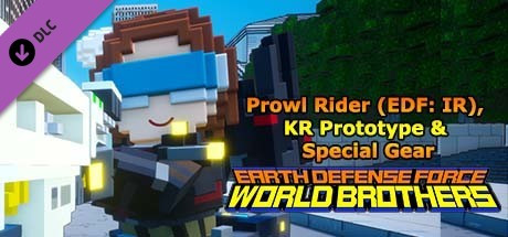 Купить игру EARTH DEFENSE FORCE: WORLD BROTHERS - Prowl Rider (EDF: IR), KR Prototype & Special Gear
