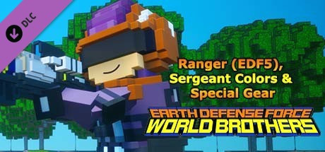 Игра EARTH DEFENSE FORCE: WORLD BROTHERS - Ranger (EDF5), Sergeant Colors & Special Gear