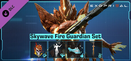 Игра Exoprimal - Skywave Fire Guardian Set