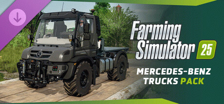 Игра Farming Simulator 25 - Mercedes-Benz Trucks Pack