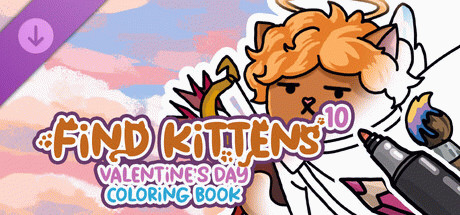 Купить игру FIND KITTENS 10: Valentine's Day 😻🐾💖 - Coloring Book