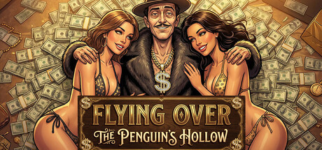 Игра Flying over the penguin's hollow