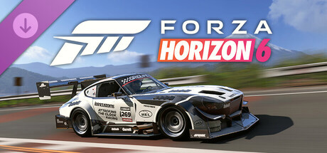 Игра Forza Horizon 6 1972 Datsun #269 Attacking the Clock Racing 240Z "All Carbon Hill Climb Beast"