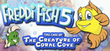 Игра Freddi Fish 5 featuring Mess Hall Mania: The Case of the Creature of Coral Cove