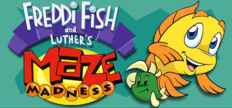 Игра Freddi Fish and Luther's Maze Madness