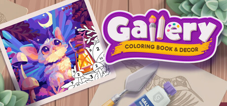 Игра Gallery: Coloring book & decor