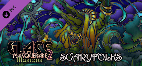 Игра Glass Masquerade 2: Illusions - Scaryfolks Puzzle Pack
