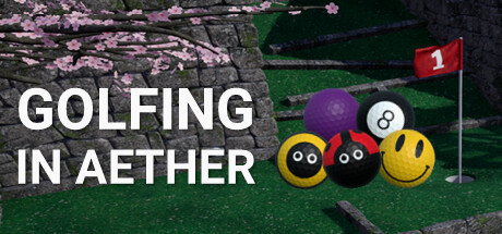Игра Golfing In Aether