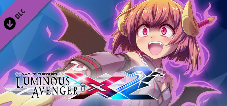 Игра Gunvolt Chronicles: Luminous Avenger iX 2 - Special DLC boss "Kurona" from "Gal*Gun Double Peace"