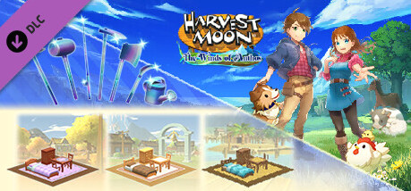 Игра Harvest Moon: The Winds of Anthos - Tool Upgrade & New Interior Designs Pack