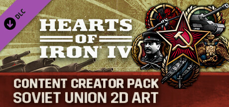 Игра Hearts of Iron IV: Content Creator Pack - Soviet Union 2D Art