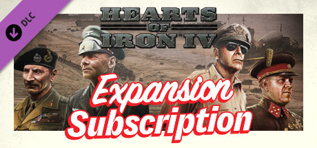 Игра Hearts of Iron IV - Expansion Subscription