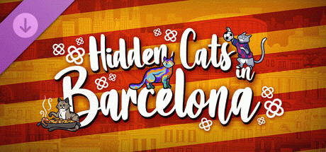Игра Hidden Cats in Barcelona - Coloring Book and Poster