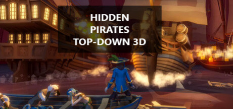Игра Hidden Pirates Top-Down 3D