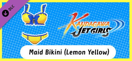 Игра Kandagawa Jet Girls - Maid Bikini (Lemon Yellow)