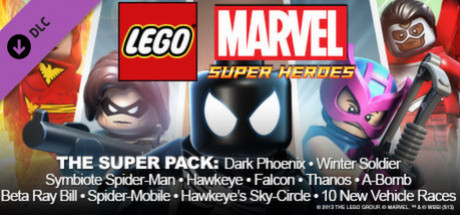 Игра LEGO Marvel Super Heroes DLC: Super Pack