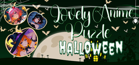 Игра Lovely Anime Puzzle: Halloween