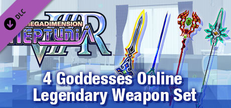 Игра Megadimension Neptunia VIIR - 4 Goddesses Online Legendary Weapon Set