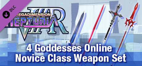 Игра Megadimension Neptunia VIIR - 4 Goddesses Online Novice Class Weapon Set