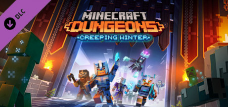 Игра Minecraft Dungeons Creeping Winter