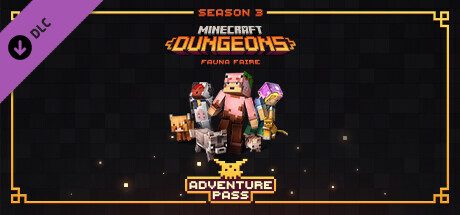 Игра Minecraft Dungeons: Fauna Faire Adventure Pass