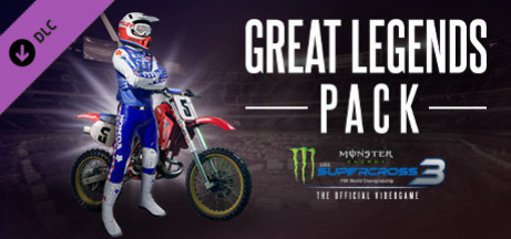 Игра Monster Energy Supercross 3 - Great Legends Pack
