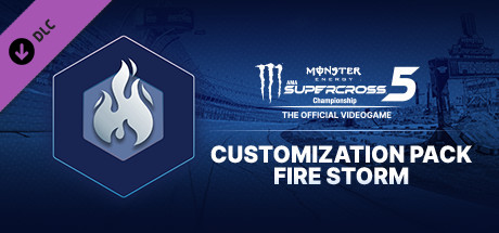Игра Monster Energy Supercross 5 - Customization Pack Fire Storm