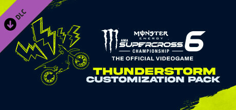 Игра Monster Energy Supercross 6 - Customization Pack Thunderstorm