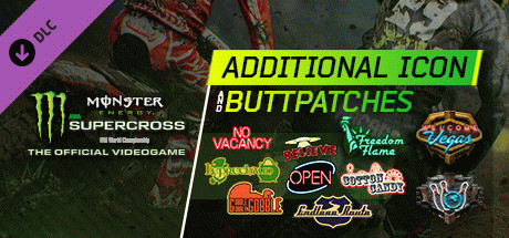 Игра Monster Energy Supercross - Additional Icons & Buttpatches