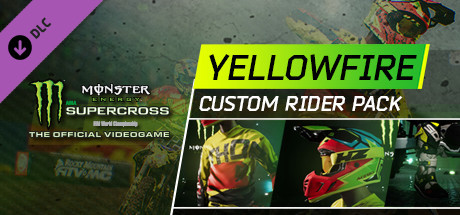 Игра Monster Energy Supercross - Yellowfire Custom Rider Pack