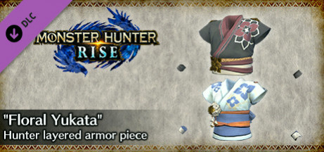 Игра MONSTER HUNTER RISE - "Floral Yukata" Hunter layered armor piece