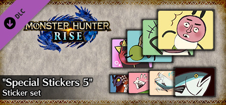 Игра MONSTER HUNTER RISE - "Special Stickers 5" Sticker set