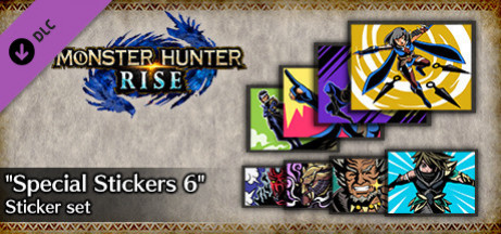 Игра MONSTER HUNTER RISE - "Special Stickers 6" Sticker set