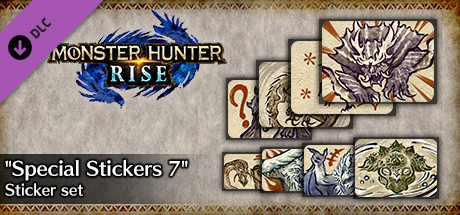 Игра MONSTER HUNTER RISE - "Special Stickers 7" sticker set