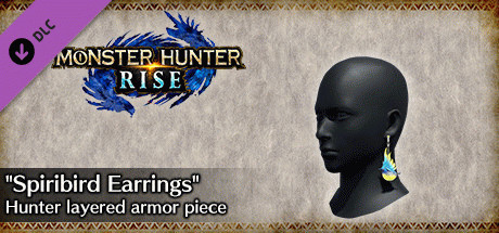 Игра MONSTER HUNTER RISE - "Spiribird Earrings" Hunter layered armor piece