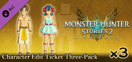 Игра Monster Hunter Stories 2: Wings of Ruin - Character Edit Ticket Three-Pack