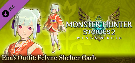 Игра Monster Hunter Stories 2: Wings of Ruin - Ena's Outfit: Felyne Shelter Garb
