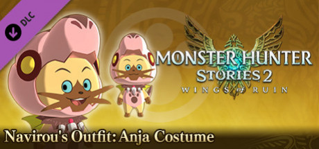 Игра Monster Hunter Stories 2: Wings of Ruin - Navirou's Outfit: Anjanath Costume
