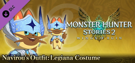 Игра Monster Hunter Stories 2: Wings of Ruin - Navirou's Outfit: Legiana Costume